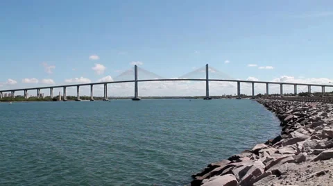 Newton Navarro Bridge Video stock 36007114