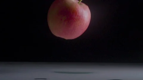Newton's Apple slow motion 動画素材 87847499