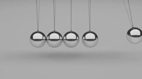 Newtons cradle 01 720p clip/loop Vídeos de archivo 33739537