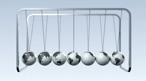 Newtons Cradle 库存影片 720809