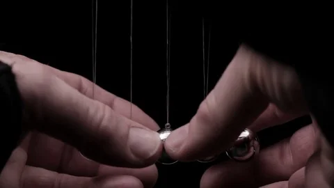 Newton's cradle Stock Footage 75603145