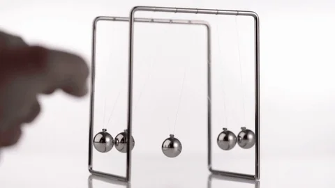 Newtons Cradle Stock Footage 75603491
