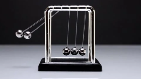 Newton's cradle Stock Footage 145291747