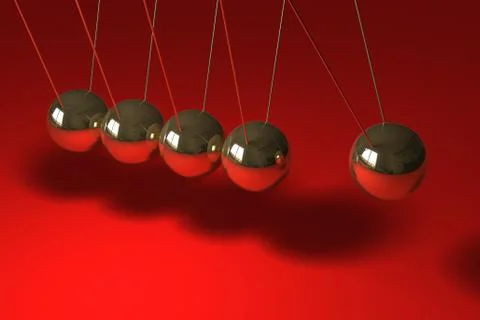 Newton's Cradle Иллюстрация