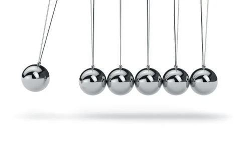 Newton's Cradle Stock-Illustration