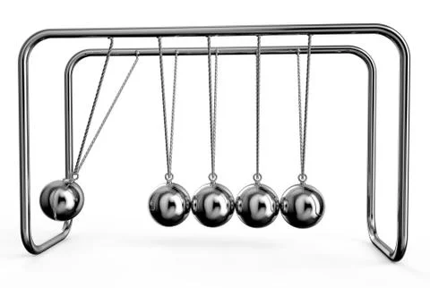 Newton's Cradle 스톡 일러스트