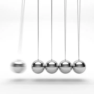 Newton's cradle イラスト素材