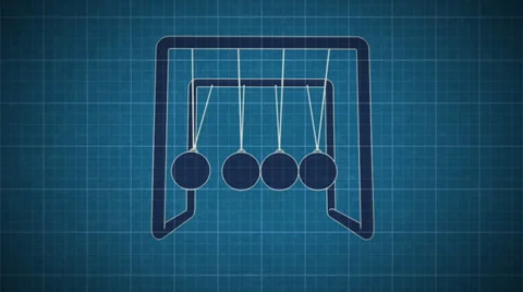 Newtons Cradle loop Vidéo 32398250