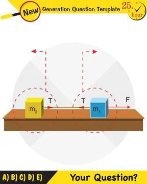 Newton's laws of motion Stock Illustration