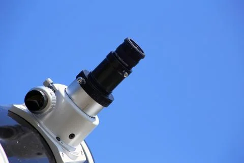 Newton's reflector telescope. Stock Photos
