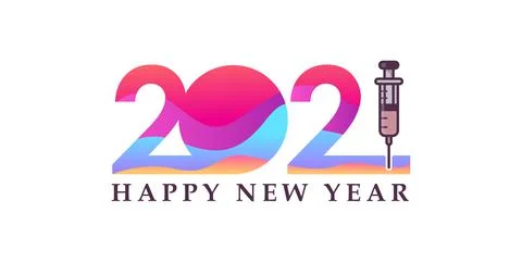 NEWYEAR 2021 BACKGROUND Stock Illustration