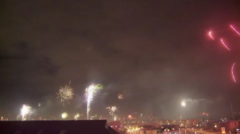 NewYears Eve 2011 스톡 동영상 1107594
