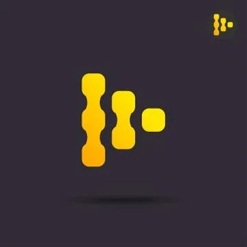 Next abstract sign Stock Illustration