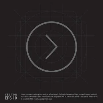 Next arrow icon 스톡 일러스트