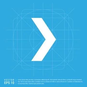 Next Arrow Icon Stock Illustration