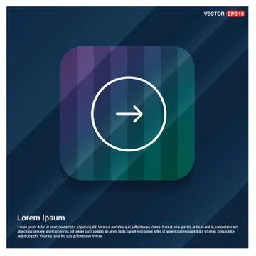 Next arrow icon 스톡 일러스트