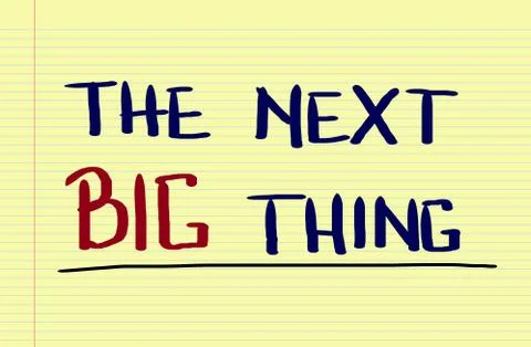 The Next Big Thing Concept Stock Illustration
