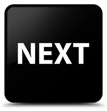 Next black square button イラスト素材