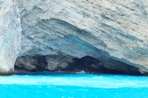 Next to the Blue Caves Stock Photos