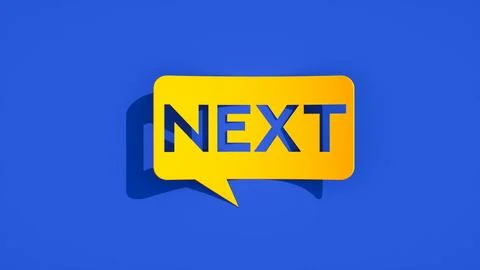 Next bubble Stock Illustration