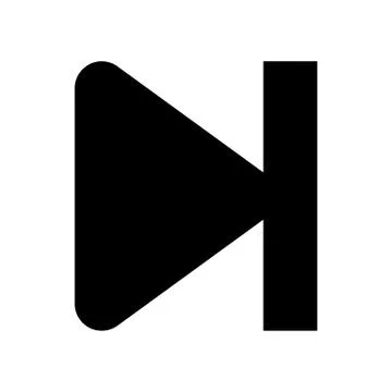 Next Button 1 System Icon Stock Illustration