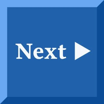Next Button Stock Illustration