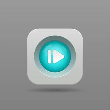 Next button Stock Illustration