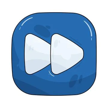 Next button Stock Illustration