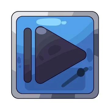 Next button illustration Stock Illustration
