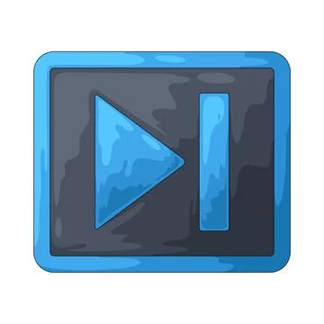 Next button illustration Stock Illustration