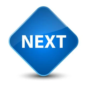 Next elegant blue diamond button 스톡 일러스트
