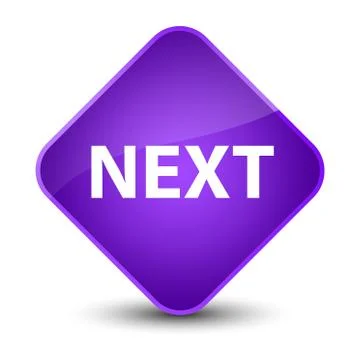 Next elegant purple diamond button Illustrazione stock