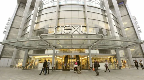 Next flagship Manchester 库存影片 32056622
