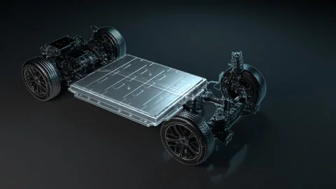 Next Generation EV Powertrain Platform Design Video stock 327919431