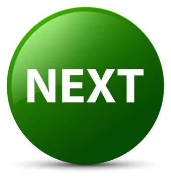 Next green round button イラスト素材