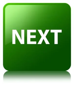 Next green square button 스톡 일러스트