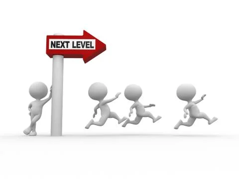Next level Stock Illustration