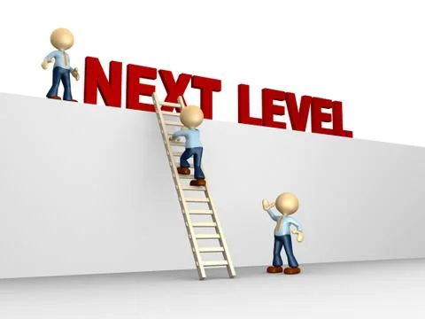Next level Stock Illustration