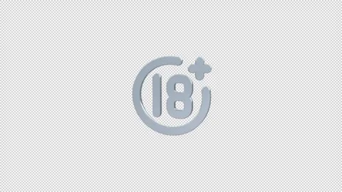Next-Level Under-18 3D Warning Animations for Professionals Stock Footage 267047465
