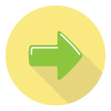 Next Option Arrow Stock Illustration