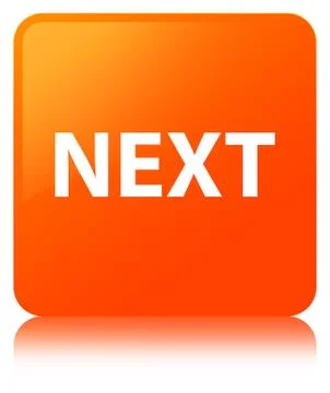Next orange square button イラスト素材