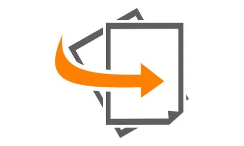 Next Page Template Stock Illustration