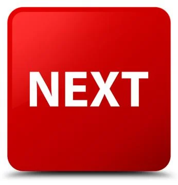 Next red square button 스톡 일러스트