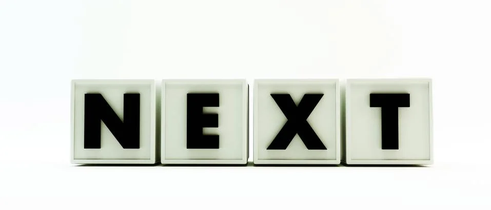 Next sign Stock Illustration