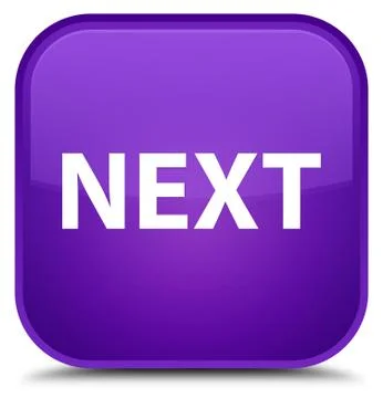 Next special purple square button 스톡 일러스트
