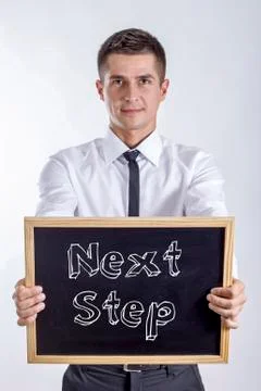 Next Step 스톡 사진
