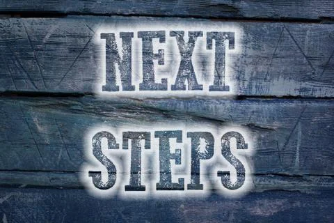 Next steps concept Stock Illustration