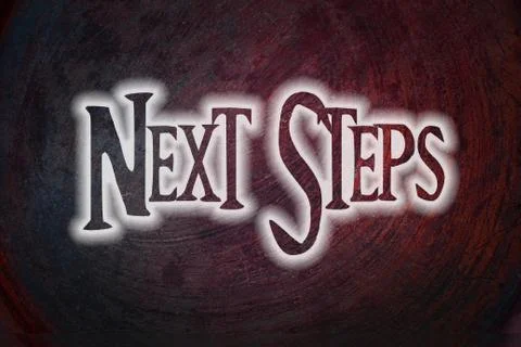 Next steps concept Stock Illustration