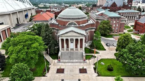 To the Next - Syracuse University Foto stock