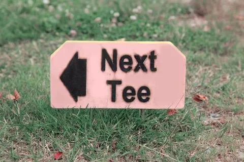 Next tee fairway Stock Photos